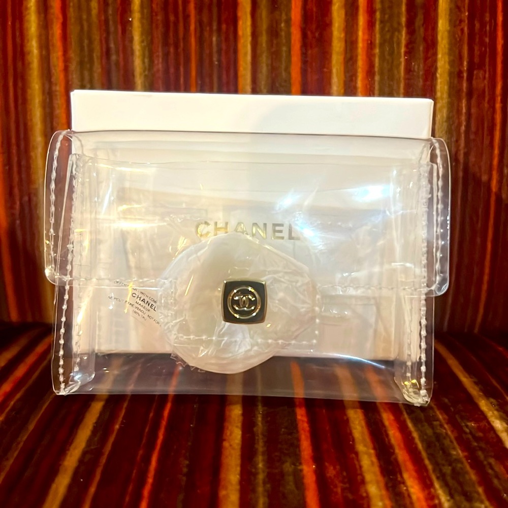 NIB Chanel clear belt bag